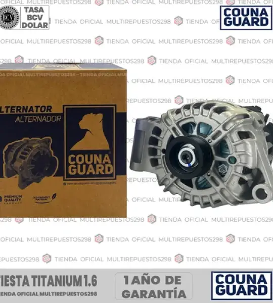 ALTERNADOR COUNA GUARD 11619N FIESTA TITANIUM 1.6