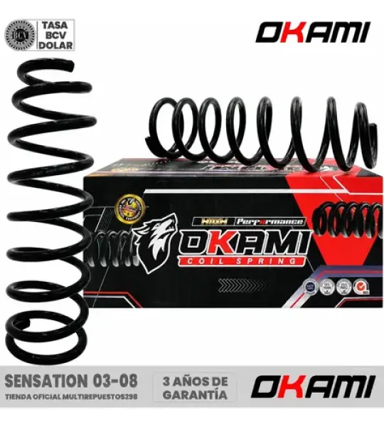 ESPIRALES OKAMI 48231-02351 SENSATION 03-08 TRA (PAR)