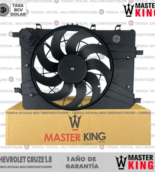 ELECTROVENTILADOR MK 13267630 CRUZE 1.8