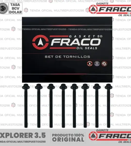 TORNILLOS FRACO BH-9276 EXPLORER 3.5