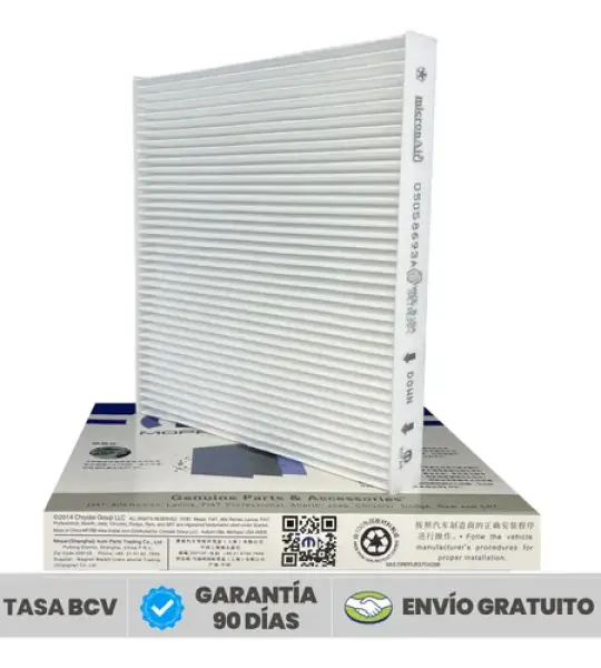 FILTRO AIRE CABINA CALIBER 05058693AA