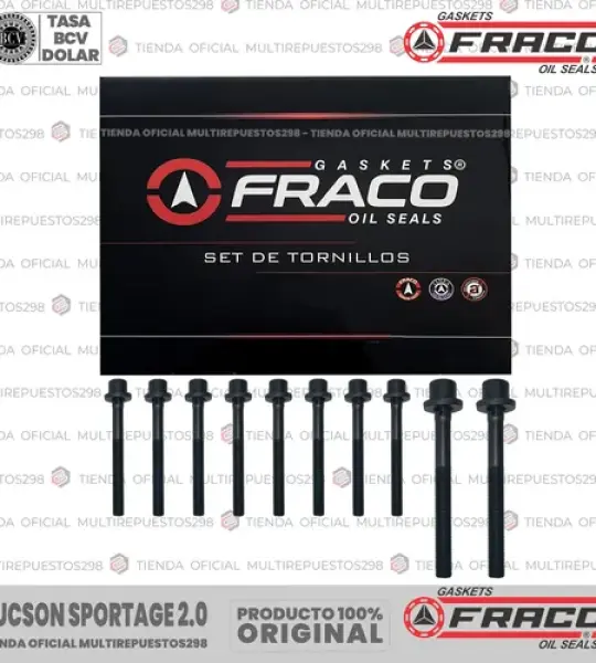 TORNILLOS FRACO BH-8703 ELANTRA TUCSON SPORTAGE 2.0