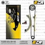 KIT CADENA TIEMPO ECA T028K YARIS SOL 99-05