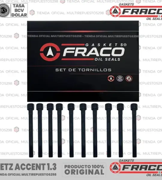 TORNILLOS FRACO BH-8701 GETZ ACCENT 1.3