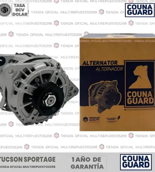 ALTERNADOR COUNA GUARD 37300-22650 TUCSON SPORTAGE 2.0 GETZ 1.6