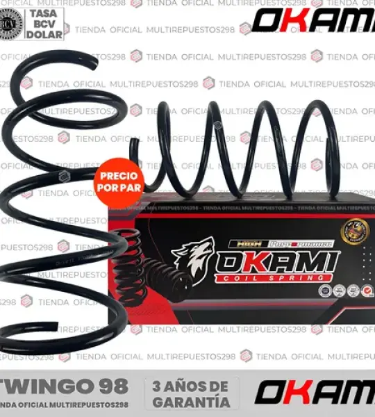 ESPIRALES OKAMI 7700834923 TWINGO 98 DEL (PAR)