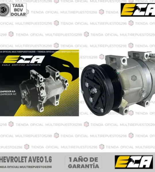 COMPRESOR ECA 95907417 AVEO 1.6