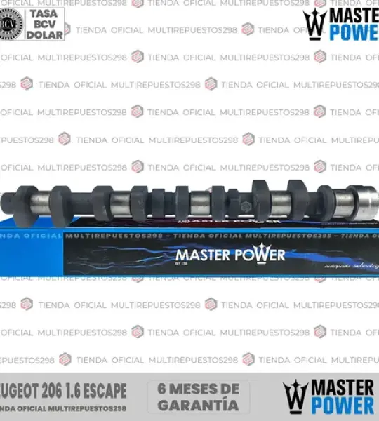 ARBOL LEVA MP 0801.Z1 PEUGEOT 206 CENTAURO 1.6 ESCAPE