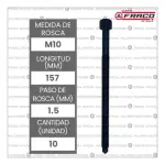 TORNILLOS FRACO BH-7502 ARAUCA X1 ORINOCO TIGGO