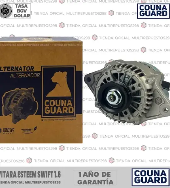 ALTERNADOR COUNA GUARD 13780 VITARA ESTEEM SWIFT 1.6