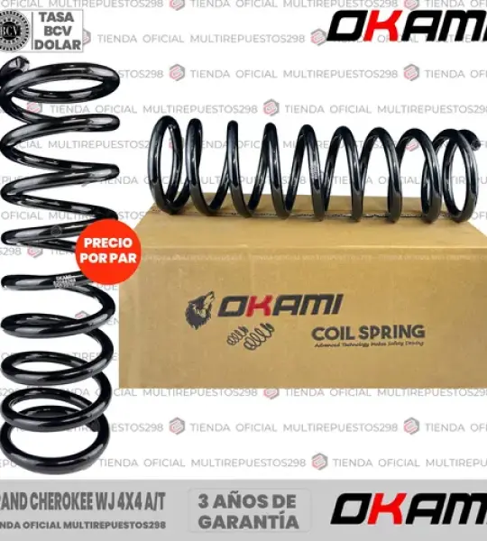 ESPIRALES OKAMI 52088268 GRAND CHEROKEE WJ 4X4 A/T DEL (PAR)