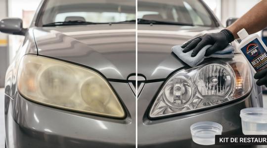 Cómo revisar y limpiar las luces de tu auto para más seguridad