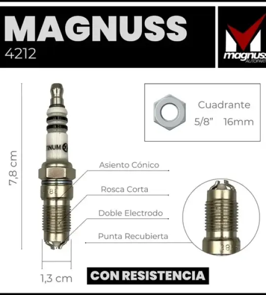 BUJIA MAGNUSS 4212 (SP500)