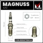 BUJIA MAGNUSS 4212 (SP500)